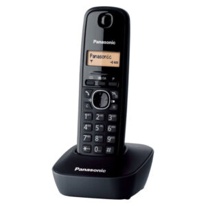 Panasonic ασύρματο τηλέφωνο KX-TG1611GRH μαύρο-μαύρο