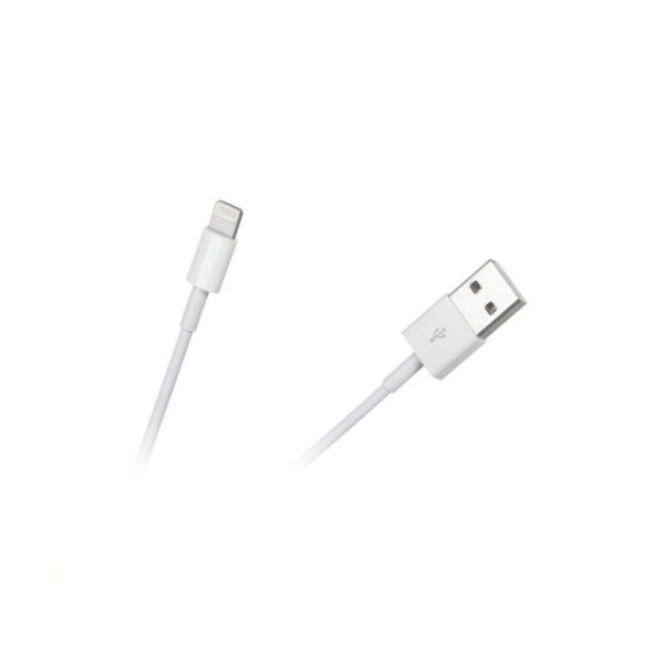 Καλώδιο USB - Lightning port (iPhone) 1m Λευκό