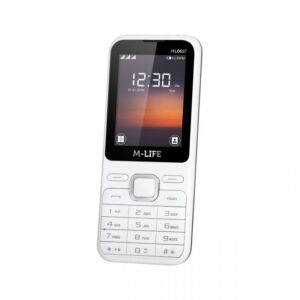 Κινητό τηλέφωνο GSM M-Life, λευκό