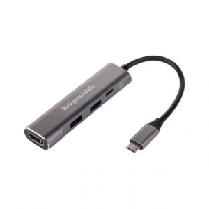 Αντάπτορας (HUB) USB τύπου C σε HDMI / USB3.0 / USB2.0 / C Kruger&Matz