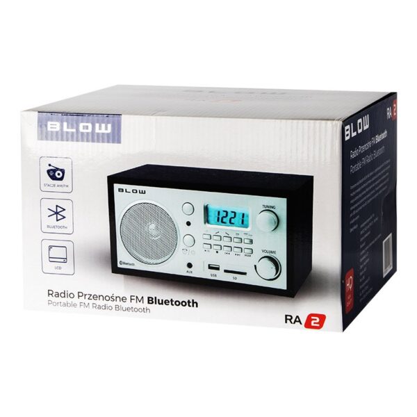Φορητό αναλογικό ραδιόφωνο AM / FM BLOW RA2