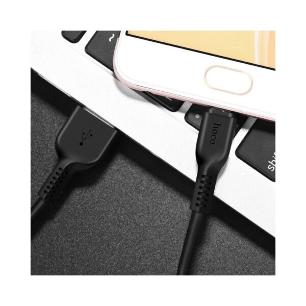 Καλώδιο για iPhone Lightning 8-pin X20 3m HOCO λευκό