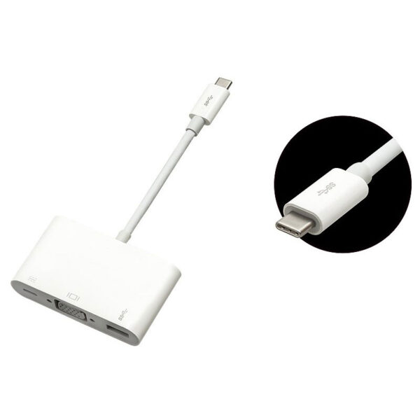 Αντάπτορας USB σε USB-C - USB 3.1 - υποδοχή VGA