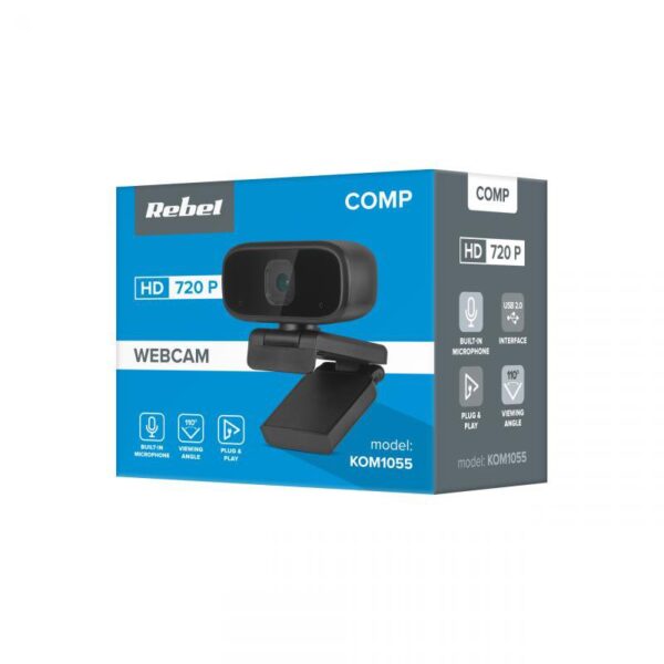 Webcam HD 720p REBEL Comp