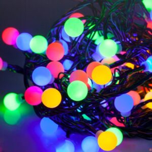 Χριστουγεννιάτικα LED 10m RGB με αλλαγή λειτουργίας φωτισμού REBEL