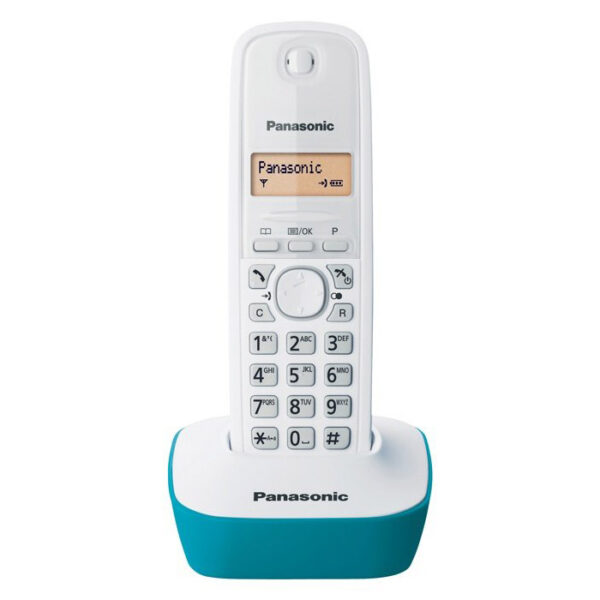 Panasonic ασύρματο τηλέφωνο KX-TG1611GRC λευκό-μπλε