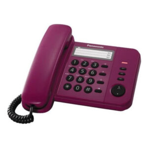 PANASONIC Eνσύρματο τηλέφωνο KX-TS520EX2R κόκκινο