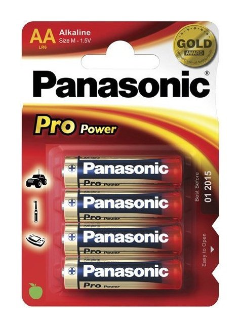 Panasonic μπαταρίες αλκαλικές Pro AA 1,5V 4τμχ
