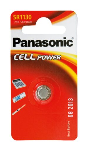 Panasonic SR1130 μπαταρία Silver Oxide 1,55V