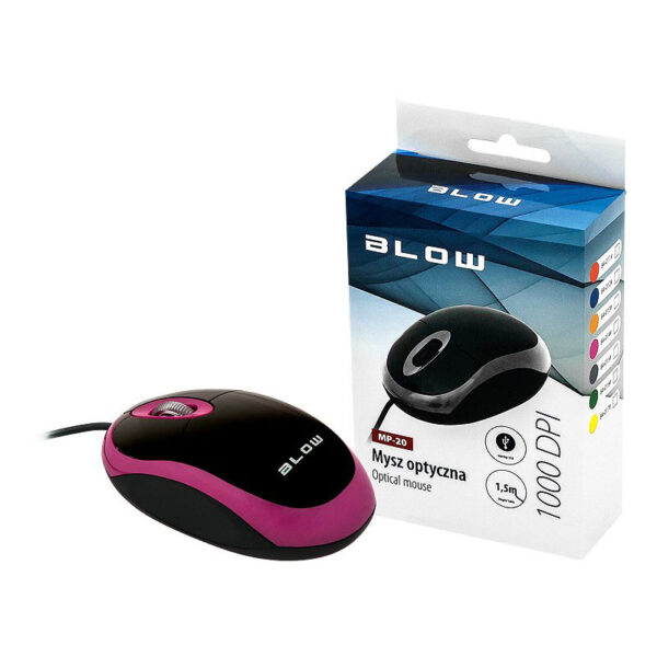 Οπτικό Ποντίκι BLOW MP-20 Ροζ
