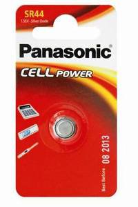 Panasonic SR44 μπαταρία Silver Oxide 1,55V