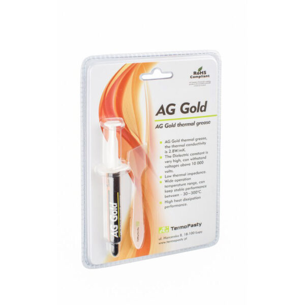 Πάστα Θερμοαπαγωγής AG Gold 1g