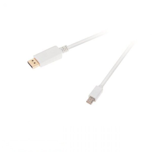 Καλώδιο Mini DisplayPort - HDMI 1.8m Λευκό Cabletech