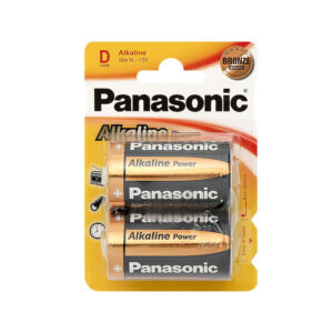 Panasonic μπαταρίες αλκαλικές D 1,5V 2τμχ