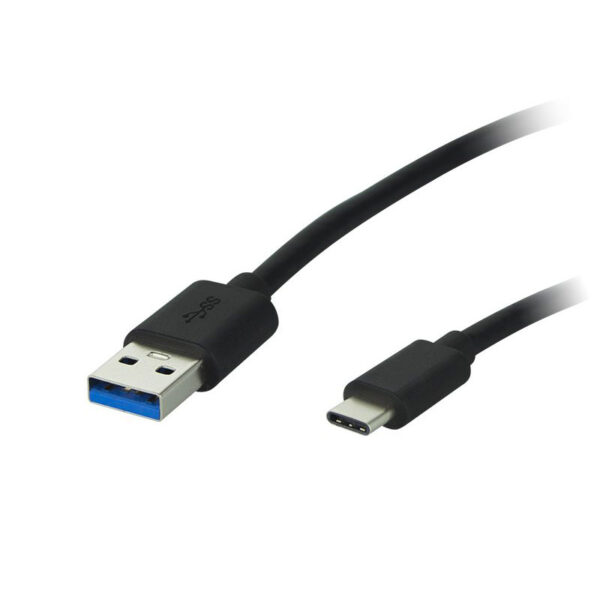 Καλώδιο USB 3.0 A - Type C 0.5m Μαύρο